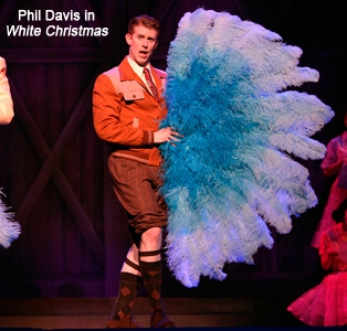 Mark Ledbetter as Phil Davis in Irving Berlin's White Christmas